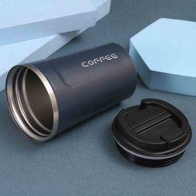 Personalizar el logotipo aceptable moda de lujo termal de metal taza de café regalo producción de tazas