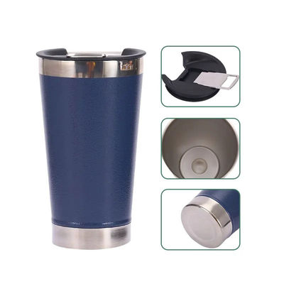 600ml de acero inoxidable para viajar con una taza para bebidas