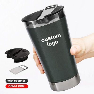600ml de acero inoxidable para viajar con una taza para bebidas
