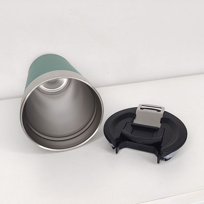 600ml de acero inoxidable para viajar con una taza para bebidas