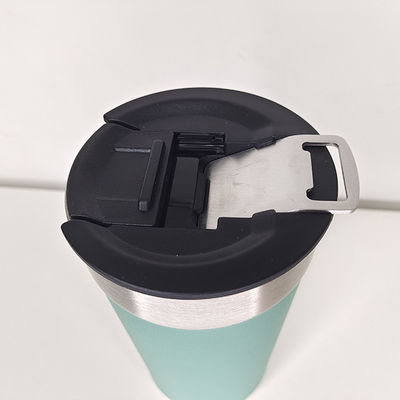 600ml de acero inoxidable para viajar con una taza para bebidas