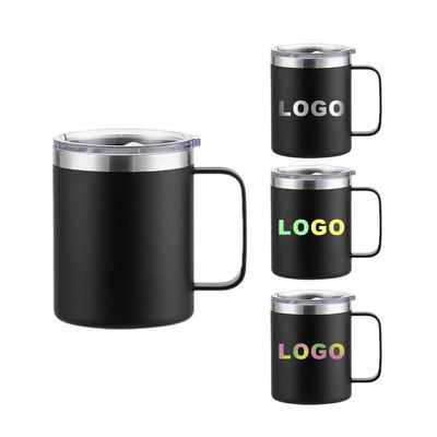 14 oz de doble aislamiento de acero inoxidable Taza de viaje personalizada para todo el día bebidas calientes o frías