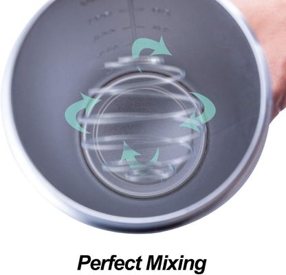 LOGO personalizado Etiqueta privada Botella de batidora de proteínas para gimnasio y gimnasio