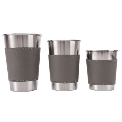Mejora tus elementos esenciales de campamento con este tumbler de acero inoxidable de 170ML / 330ML / 500ML