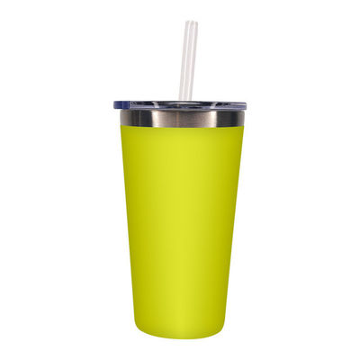 Tipo de metal de acero inoxidable portátil aislado tumbler de viaje taza de café con tapa