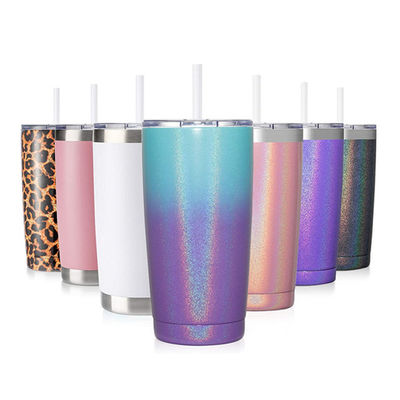 Taza de café al aire libre con vacío aislado tumbler de acero manteniendo la bebida caliente frío 12-24h