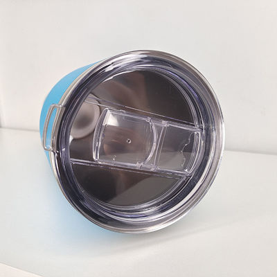Diseño de campo 40 Oz Tipo de cintura de paja de automóvil Tumbler con manguera de acero inoxidable