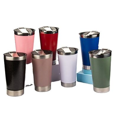 Tazas de vacío de acero inoxidable perfectas para acampar mantiene las bebidas calientes frías 12-24 horas