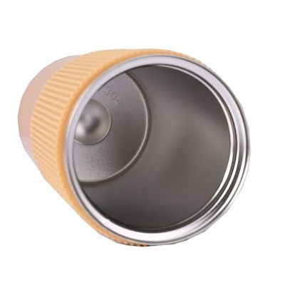 450ML Capacidad de doble capa de acero inoxidable de viaje taza de café tumbler taza para reutilizar