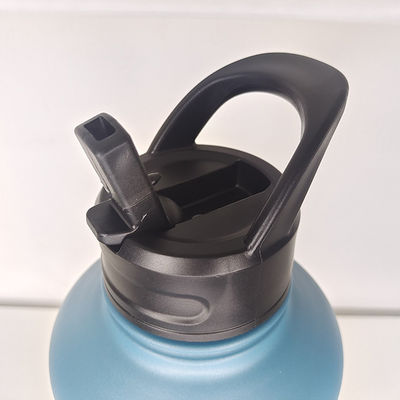 Botellas de vacío para acampar botellas de agua aisladas de acero inoxidable de 1800 ml