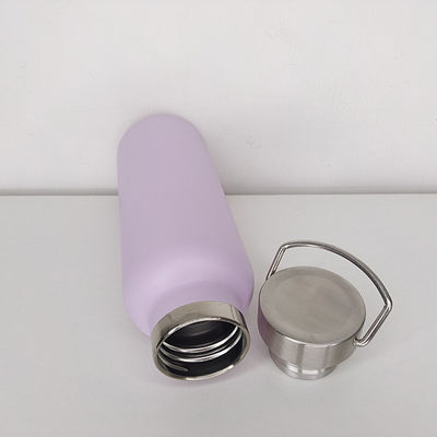 Bottle de agua deportiva de doble aislamiento de acero inoxidable para acampar