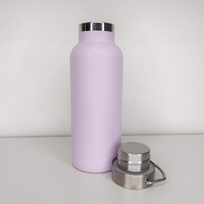 Bottle de agua deportiva de doble aislamiento de acero inoxidable para acampar