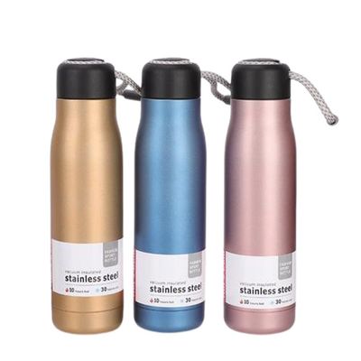 Botella de agua de acero inoxidable aislada con doble pared OEM/ODM aceptable para la sostenibilidad