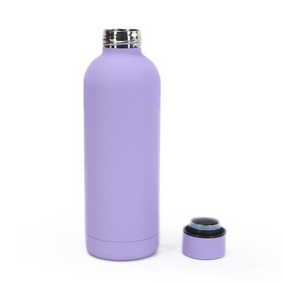 Vaso aislado al vacío de goma de pintura de copa recta para la boca pequeña de acero inoxidable