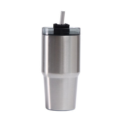 Estilo de diseño clásico Tumbler de acero inoxidable para deportes Mantenga frío el café termo
