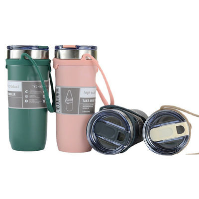 Taza de viaje portátil de acero inoxidable personalizada para acampar y actividades al aire libre