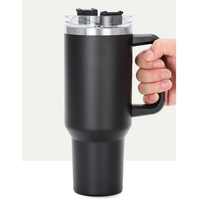 MUGS Logotipo personalizado 40 oz de acero inoxidable Cafeteras aisladas de vacío