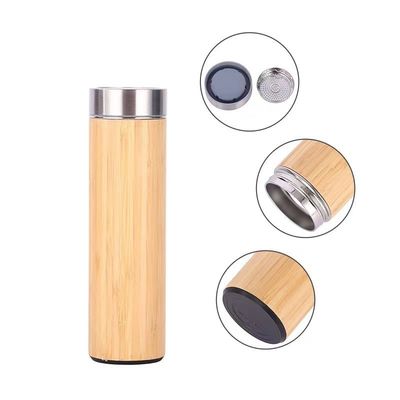 Flasco de vacío térmico de acero inoxidable 304 ecológico para taza recta y logotipo personalizado