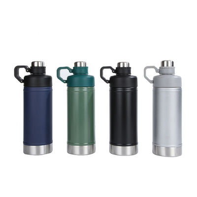 Botella de agua aislada al vacío de acero inoxidable Flasco térmico para entusiastas del aire libre