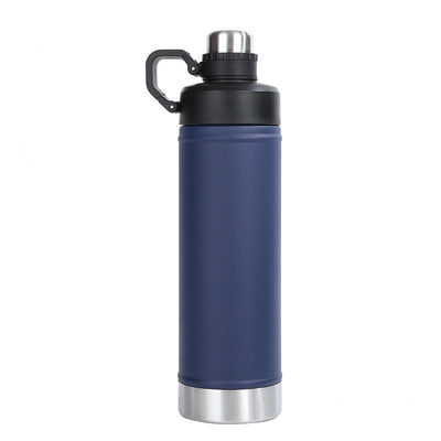 Flascos de vacío de acero inoxidable de 25 oz de color gris sustentable Termósidos Botella de agua aislada