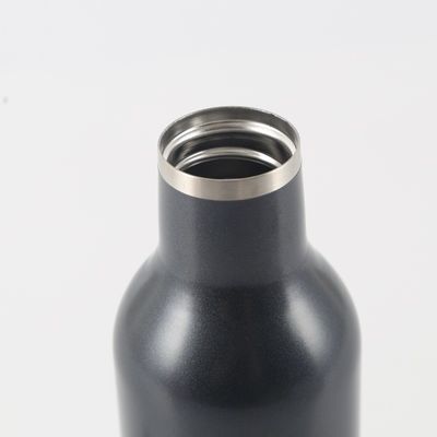 Regalo para el hogar y el deporte 500ml de acero inoxidable de goma mate pintura de doble pared frasco térmico con color personalizado