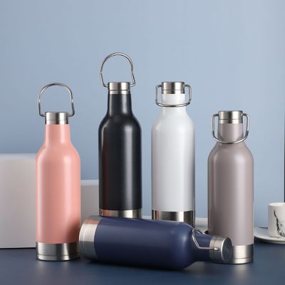 500 ml de capacidad Flasca de vacío exterior Taza aislada de boca pequeña con logotipo personalizado