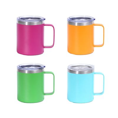 Logotipo personalizado Taza de viaje personalizada Taza de acero inoxidable para adultos 12 oz / 14 oz Capacidad