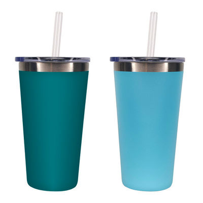 Aislamiento térmico 500ml 16oz de acero inoxidable Taza de viaje Botella de tumbler de metal para todos