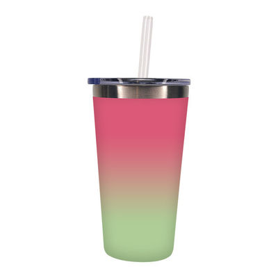 Aislamiento térmico 500ml 16oz de acero inoxidable Taza de viaje Botella de tumbler de metal para todos