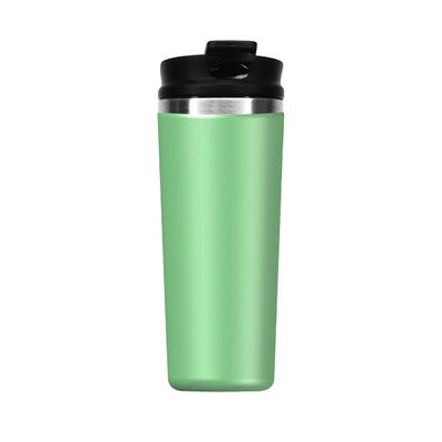 Oportunidad de campamento Logotipo personalizado Botella de agua de acero inoxidable con paja y tapas de plástico