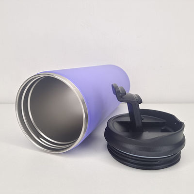 304 de acero inoxidable en polvo con recubrimiento de tumbler de doble pared, taza de café aislada para viajes