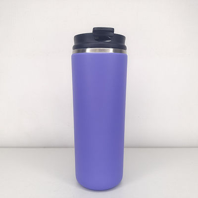 Flasca de vacío de doble pared aislada de acero inoxidable botella de agua deportiva