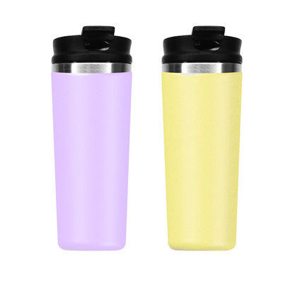 Flasca de vacío de doble pared aislada de acero inoxidable botella de agua deportiva