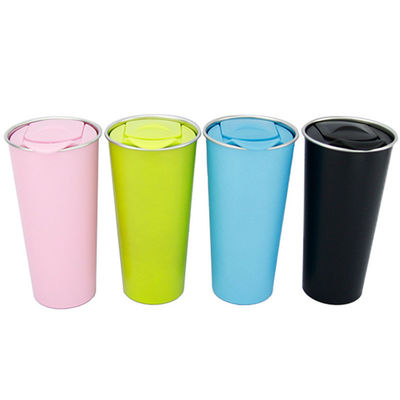 Logotipo personalizado Acceptable tumbler de acero inoxidable para tazas de café y tazas de pinta