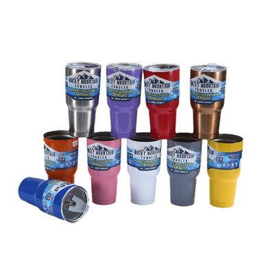 Estilo de doble pared de acero inoxidable Tazas de cerveza de vacío Taza de cerveza mejor para regalos