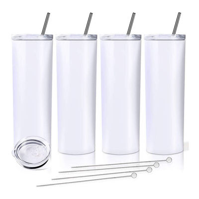 En stock 20 oz de acero inoxidable doble pared delgada recta sublimación tumbler para la venta