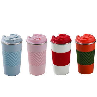 304 Copo de café aislado de acero inoxidable buen efecto aislante 380ml/510ml Capacidad