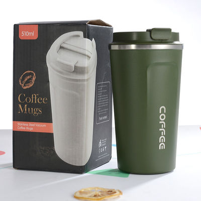 Innovación nunca cae Taza de café de vacío de acero inoxidable con aspirador mágico