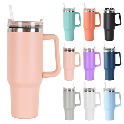 Botella de agua reutilizable de colores múltiples sublimación de vacío de acero inoxidable taza de café