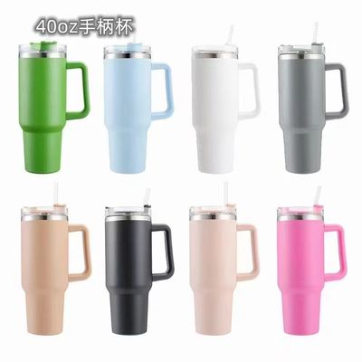 Botella de agua reutilizable de colores múltiples sublimación de vacío de acero inoxidable taza de café