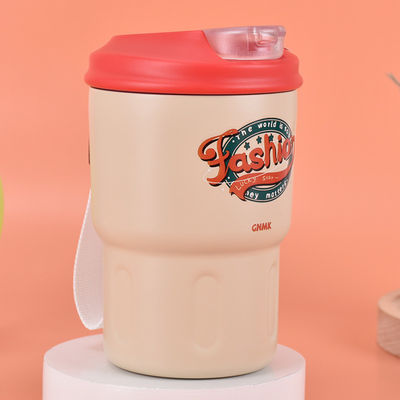 Flasco de vacío de acero inoxidable de 350 ml de capacidad caliente para botella de agua térmica de automóvil portátil