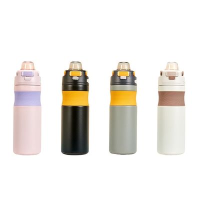 Todas las personas aplicables Taza recta 580ML Salón de gimnasia Vacuo Termosas aisladas con paja