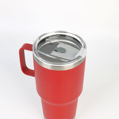 Logotipo personalizado Impreso Copa de paja 30oz Tumbler de acero inoxidable para viajes al aire libre duraderos