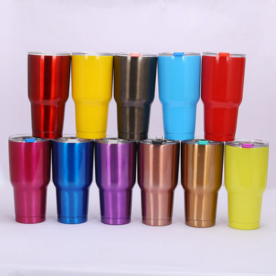 304 de acero inoxidable 30 oz de doble pared Tumbler Taza para viajes aislados botella de agua