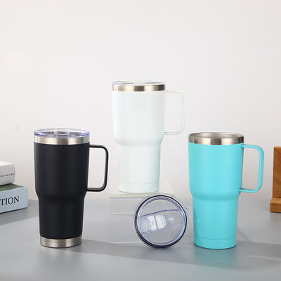 20 oz Taza de café de acero inoxidable de doble pared Flasca aislada con estilo de diseño country