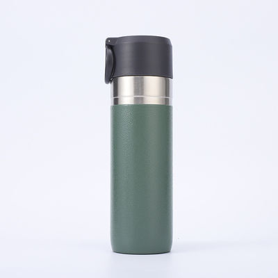 500 ml Botellas de agua aisladas de doble pared Taza de frasco para deportes