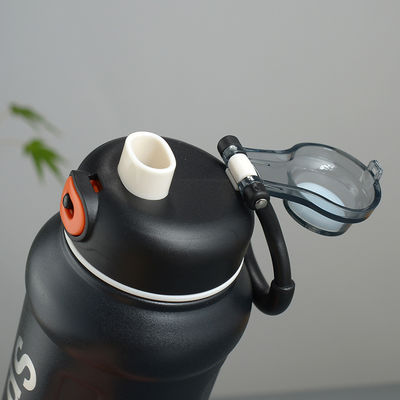 850 ml de diseño deportivo de vacío aislado de acero inoxidable taza térmica con mango y paja