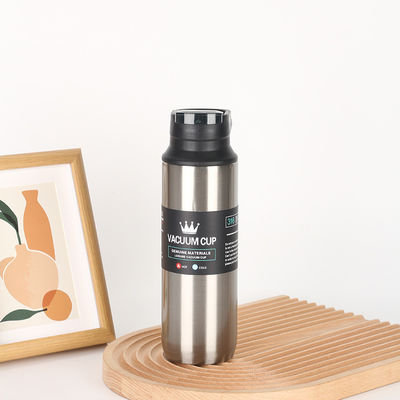 Taza de vidrio de acero inoxidable de gran capacidad de color personalizado para deportes al aire libre