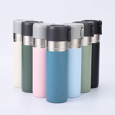 Botella de agua de acero inoxidable de 500 ml sostenible y personalizada para sus necesidades