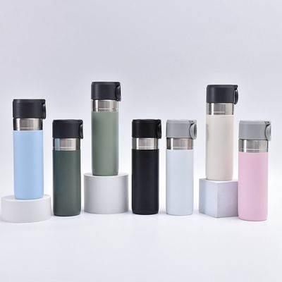 Botella de agua de acero inoxidable de 500 ml sostenible y personalizada para sus necesidades